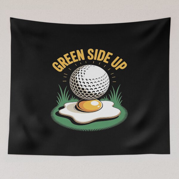 Item preview, Green Side Up Golf Pun Graphic Design  Golfer Novelty designed and sold by ticlitule.