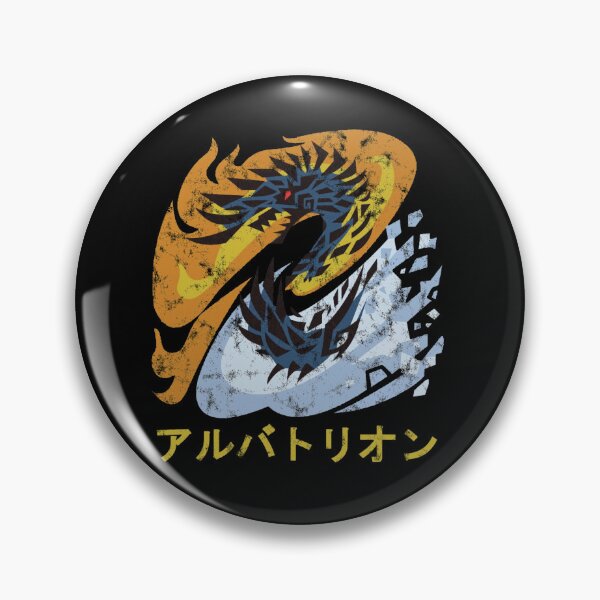 Item preview, Monster Hunter World Iceborne Alatreon Kanji Essential designed and sold by zudembhamad.