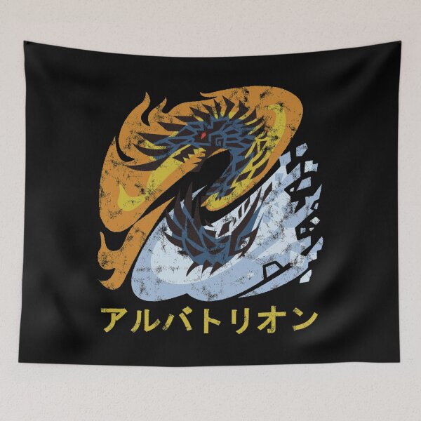 Item preview, Monster Hunter World Iceborne Alatreon Kanji Essential designed and sold by zudembhamad.