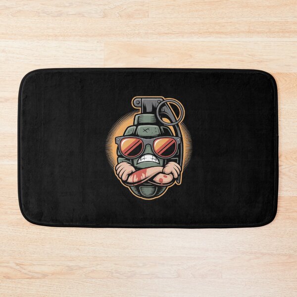Item preview, Grenade Face with Bold Shades designed and sold by ticlitule.