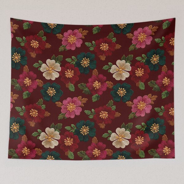 Item preview, Edgy Wild Embroidered Flower For Get Well Gift designed and sold by RoyalStarsPatts.