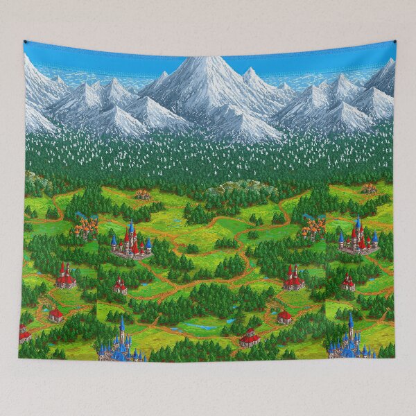Aperçu de l'œuvre Aperçu de 16-Bit Kingdom créée et vendue par Piotrek0001.