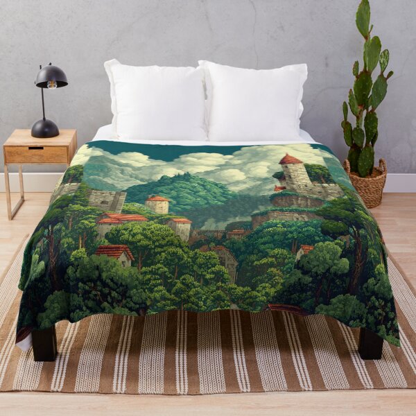 Item preview, The Town Above the Forest designed and sold by Piotrek0001.