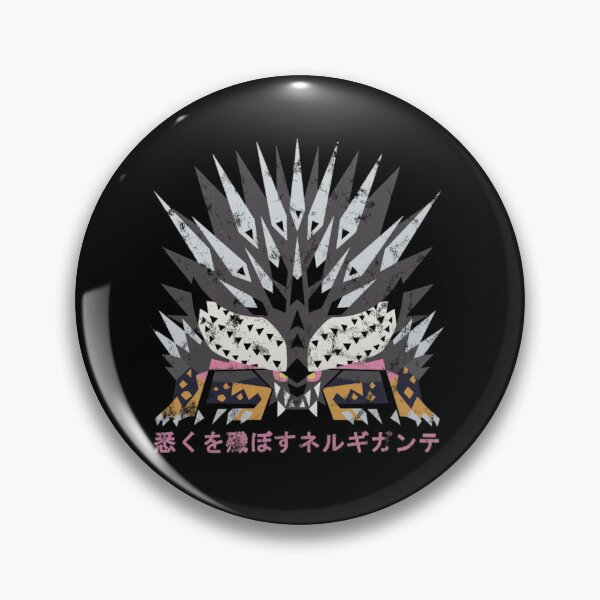 Item preview, Monster Hunter World Iceborne Ruiner Nergigante Kanji Essential  designed and sold by zudembhamad.
