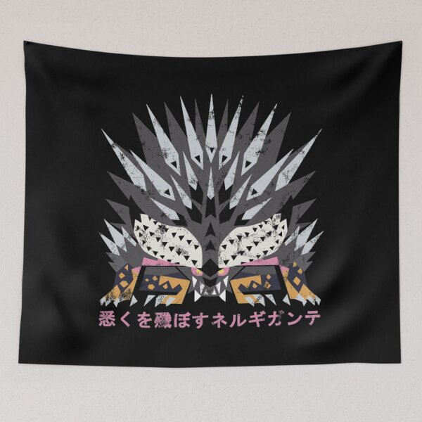 Item preview, Monster Hunter World Iceborne Ruiner Nergigante Kanji Essential  designed and sold by zudembhamad.