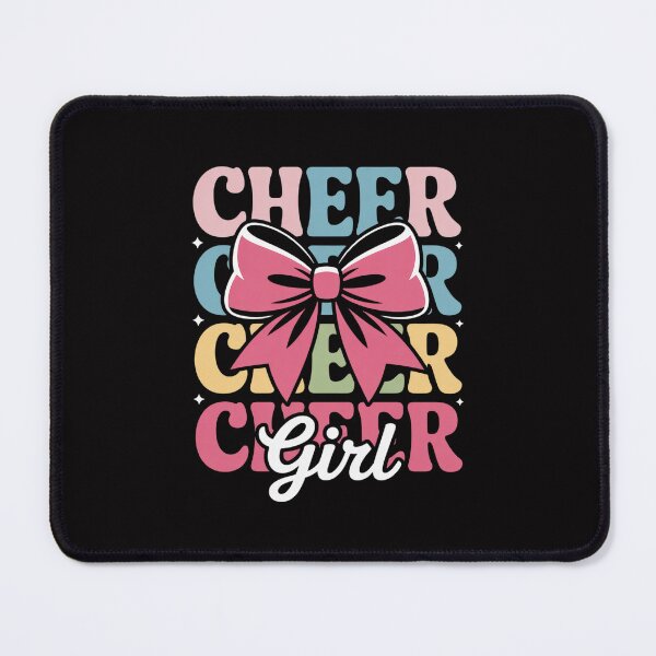 Item preview, Groovy Cheer Girl Coquette Bow Girls Cheerleading designed and sold by ticlitule.
