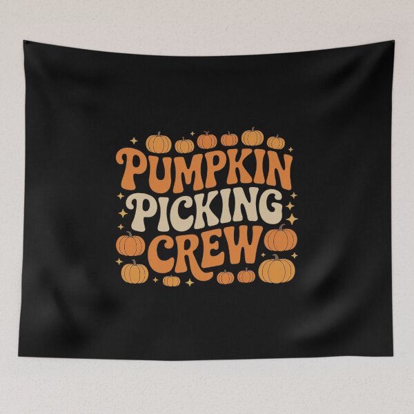 Item preview, Groovy Pumpkin Picking Crew Matching Family Autumn designed and sold by ticlitule.