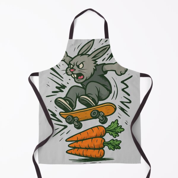 Item preview, Skateboard Rabbit | Funny Bunny Extreme Sports Carrot designed and sold by SillyPawsStudio.