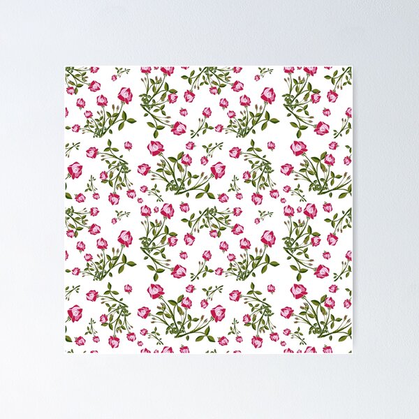 Item preview, Pattern with rose. Romantic,vintage wallpaper. designed and sold by TaniaArtDesign.