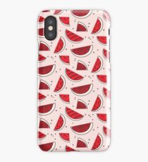 Watermelon red pink iPhone Case