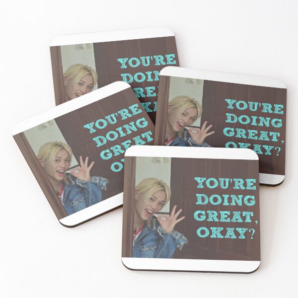Item preview, Stray Kids Felix you're doing great designed and sold by NLaRosaArt.