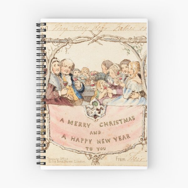 Item preview, The First Christmas Card (1843) designed and sold by SALON DES ARTS.
