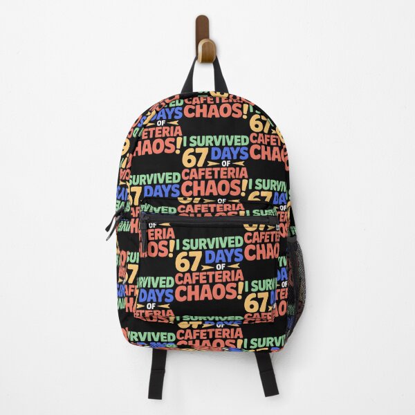 Item preview, I Survived 67 Days of Cafeteria Chaos Lunch Lady Staff Squad designed and sold by BLZART.