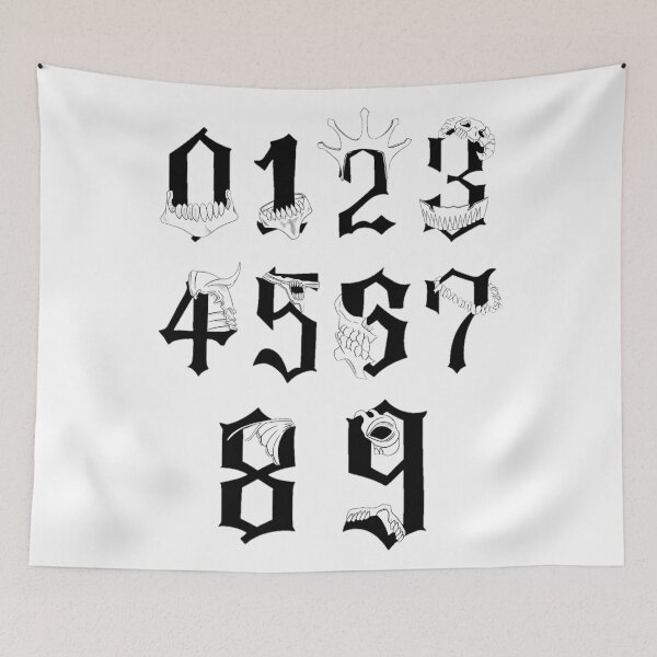 Item preview, The Numbers designed and sold by MagicMudcat.
