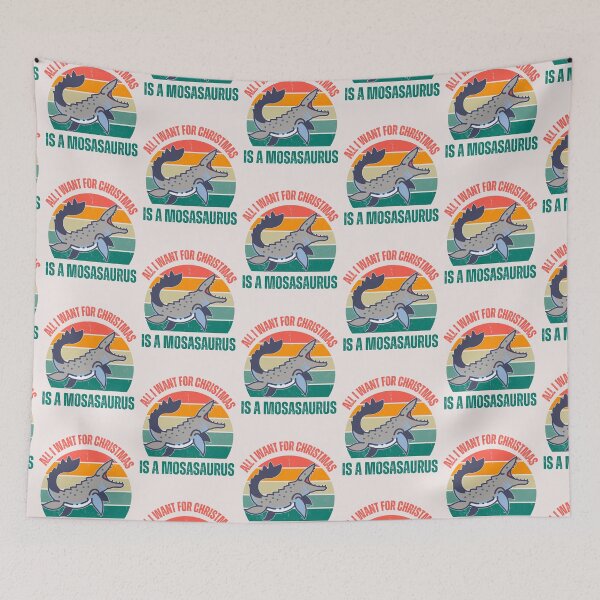 Item preview, I want a Mosasaur for Christmas funny gift for kids designed and sold by erozzz.