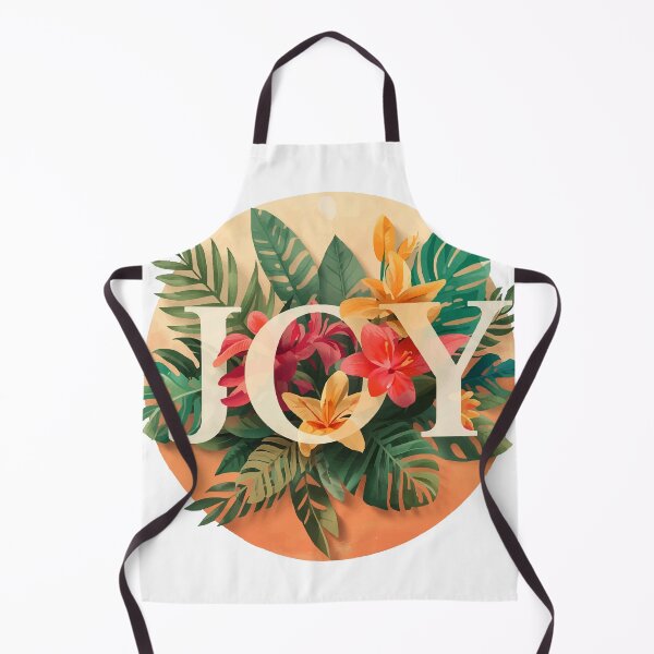 Item preview, JOY Floral Typography – Minimal Botanical Design designed and sold by ArtElegancy.