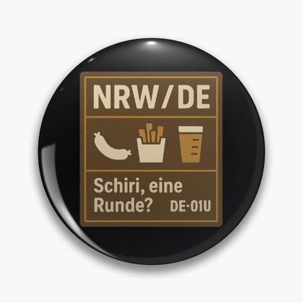 Item preview, NRW/DE Snack Rules — “Schiri, eine Runde?” Rhein-Derby Fan designed and sold by POD DYNASTY.