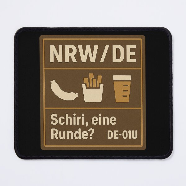 Item preview, NRW/DE Snack Rules — “Schiri, eine Runde?” Rhein-Derby Fan designed and sold by POD DYNASTY.