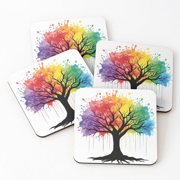 Item preview, Tree of Colors – Nature in Full Spectrum designed and sold by ArtElegancy.