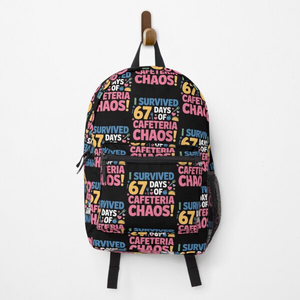 Item preview, I Survived 67 Days of Cafeteria Chaos Lunch Lady Staff Squad designed and sold by BLZART.