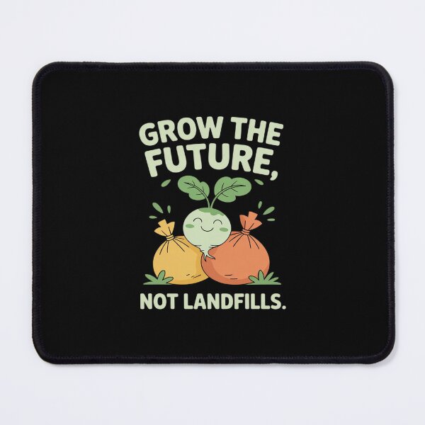 Item preview, Grow the Future Not Landfills Eco-Friendly designed and sold by ticlitule.