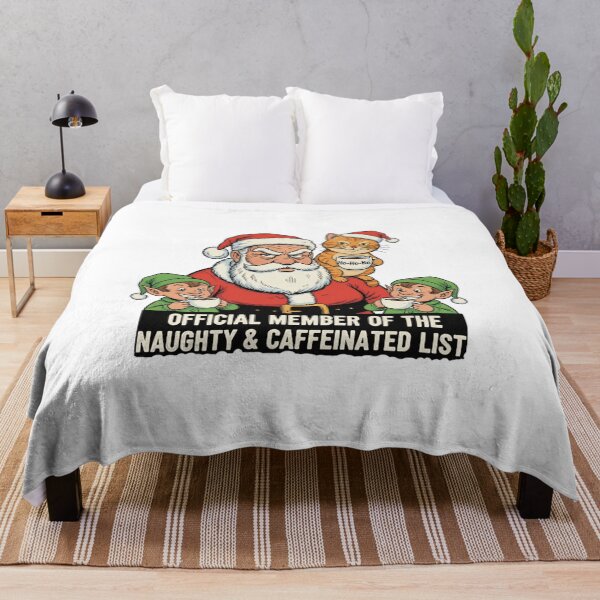 Item preview, Grumpy Santa Needs Coffee, Not Cheer designed and sold by WildLeafDigital.
