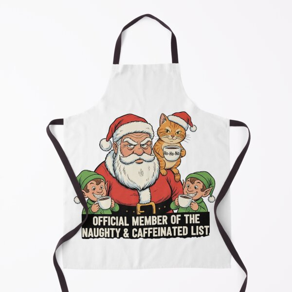 Item preview, Grumpy Santa Needs Coffee, Not Cheer designed and sold by WildLeafDigital.
