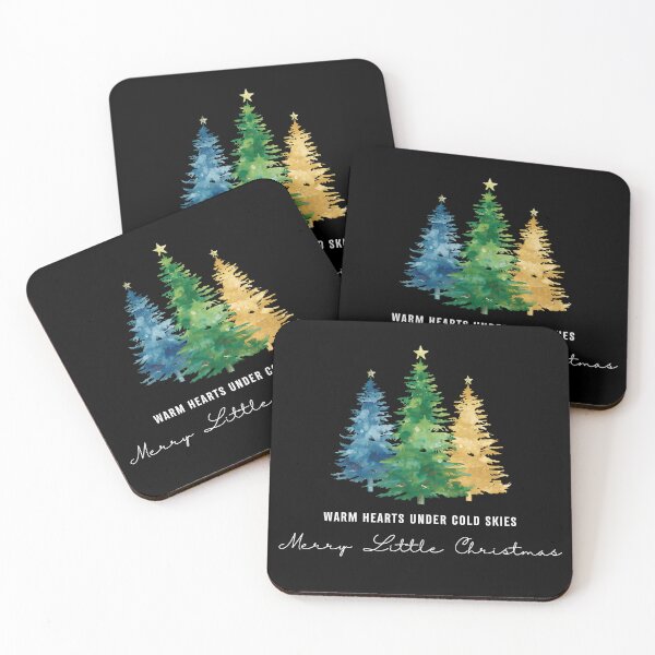 Item preview, Warm Hearts Under Cold Skies – Minimalist Merry Little Christmas Design | Elegant Holiday Apparel & Home Decor for a Cozy Season designed and sold by EmilyParks.Design.