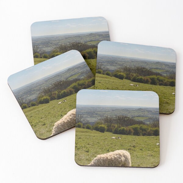 Item preview, View to Glastonbury Tor designed and sold by Naturally Mindful.
