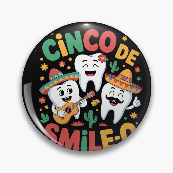 Item preview, Dental Hygienist Cinco De Smile O Cinco De Mayo Dentist designed and sold by HuValverdeArt.