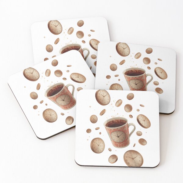 Item preview, Lost Between Time and Coffee designed and sold by ArtElegancy.