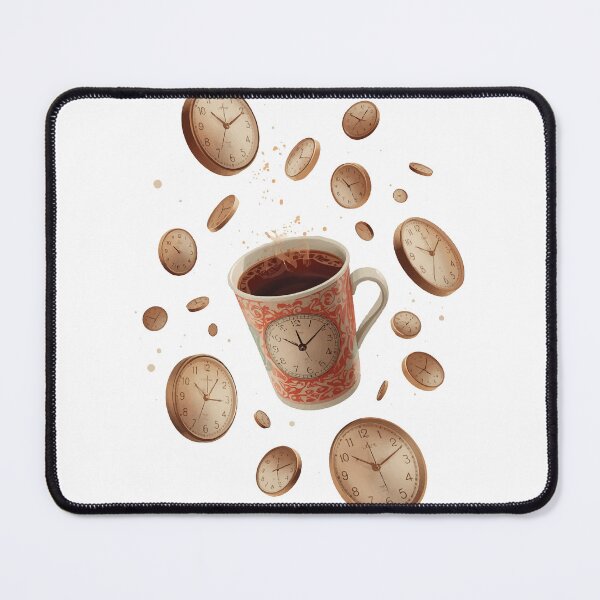 Item preview, Lost Between Time and Coffee designed and sold by ArtElegancy.