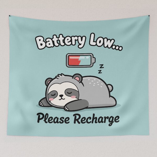 Item preview, Battery Low, Please Recharge designed and sold by fadilow.