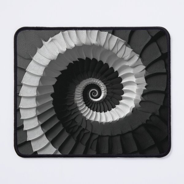 Item preview, New Zealand Māori Paua Pattern Koru Design 605 designed and sold by GrinGalore.