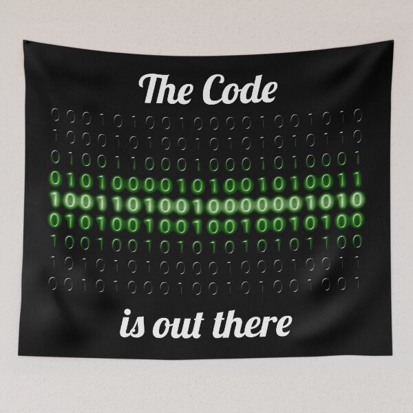 Item preview, The Code is out there designed and sold by schuettelspeer.