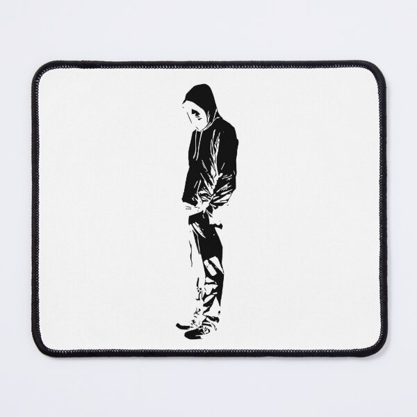 Item preview, Urban Streetwear Hooded Figure Art Black designed and sold by Mr Lee.