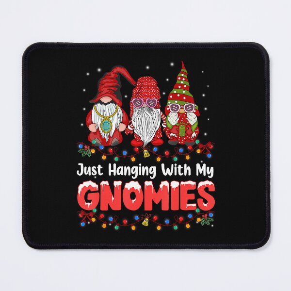 Item preview, Hangin Happy Funny Holiday With My Vintage Quote Gnomies designed and sold by Rackaam777Art.
