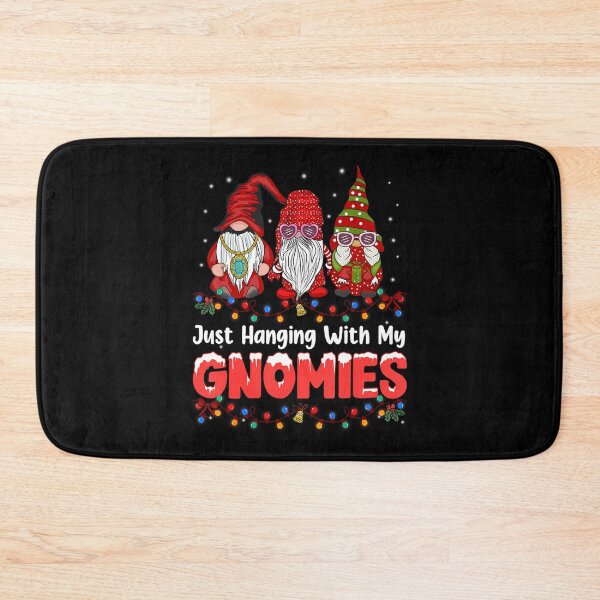 Item preview, Hangin Happy Funny Holiday With My Vintage Quote Gnomies designed and sold by Rackaam777Art.