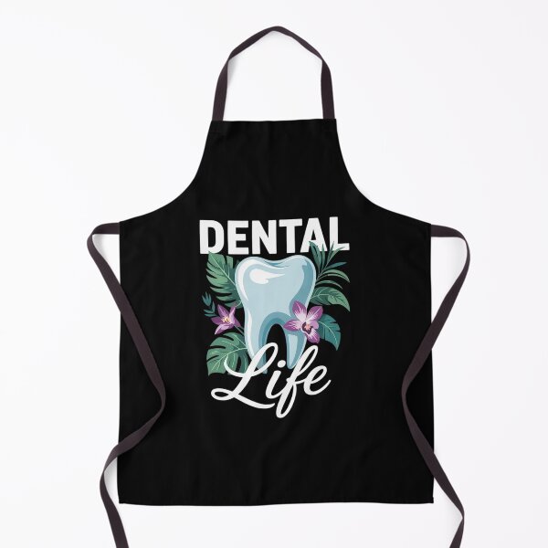 Aperçu de l'œuvre Dental Life Flowers Dentist Aid Dentist créée et vendue par HuValverdeArt.