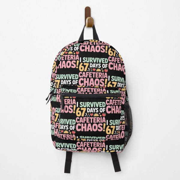 Item preview, I Survived 67 Days of Cafeteria Chaos Lunch Lady Staff Squad designed and sold by BLZART.
