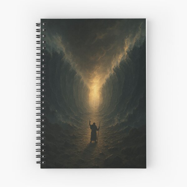 Item preview, Red Sea – Moses Parting the Red Sea | Biblical Miracle Artwork designed and sold by mariannrina.