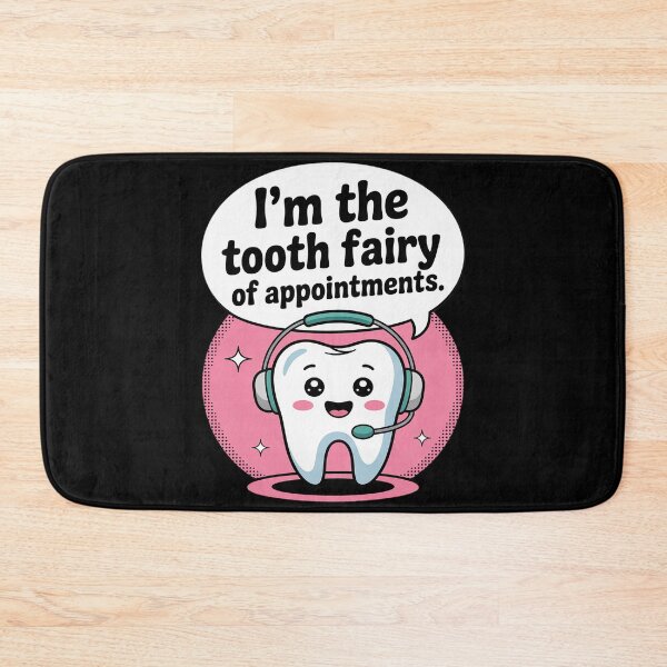 Item preview, Dental Receptionist Cute Tooth Dentist Reception designed and sold by HuValverdeArt.