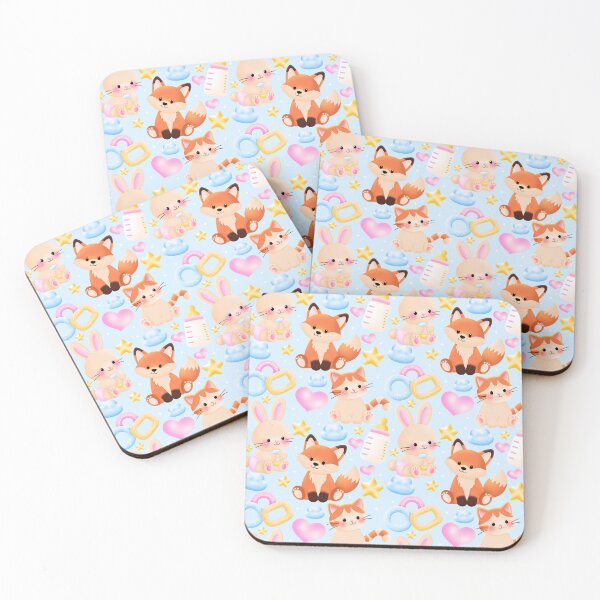 Item preview, Baby Shower Joy Seamless Pattern designed and sold by KJackArtwork.