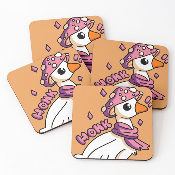 Item preview, Chaos Goose with a mushroom hat designed and sold by Konekoshu.