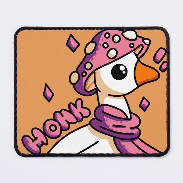 Item preview, Chaos Goose with a mushroom hat designed and sold by Konekoshu.