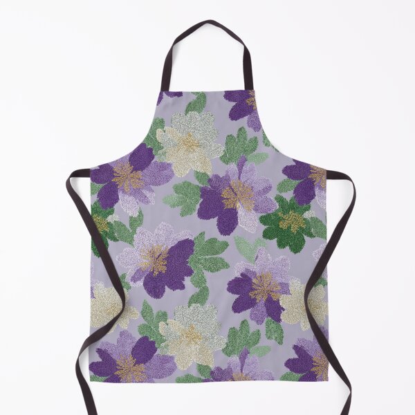 Item preview, Edgy Whimsical Floral Embroidered Print For Seasonal Decor designed and sold by RoyalStarsPatts.