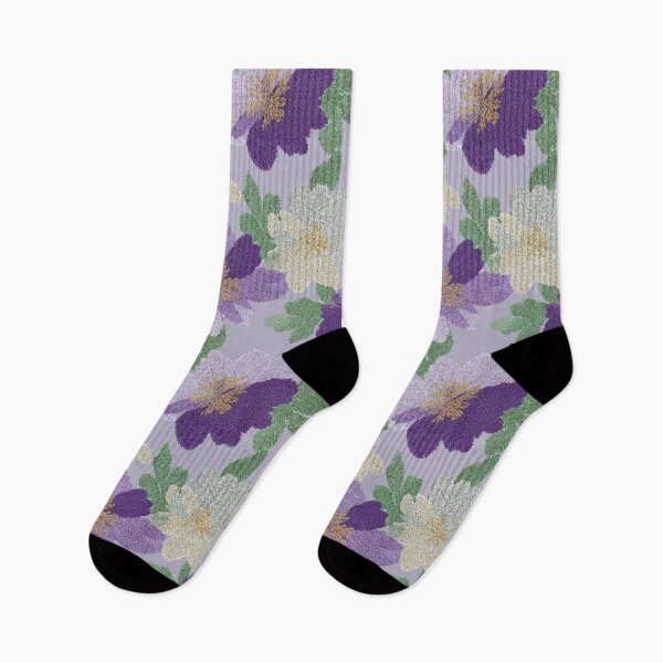 Item preview, Edgy Whimsical Floral Embroidered Print For Seasonal Decor designed and sold by RoyalStarsPatts.