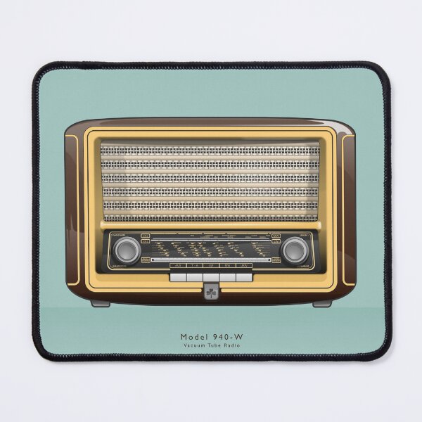 Item preview, Then: 1950s Model 940-W Vacuum Tube Radio - type i designed and sold by anuaramir.