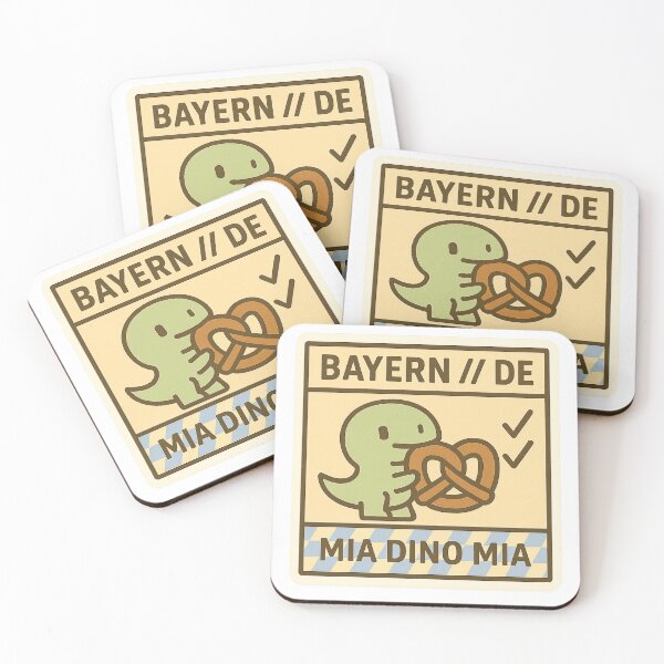 Item preview, Kawaii Brezel-Raptor — Bayern DE | “Mia Dino Mia” Cute Pretzel designed and sold by POD DYNASTY.