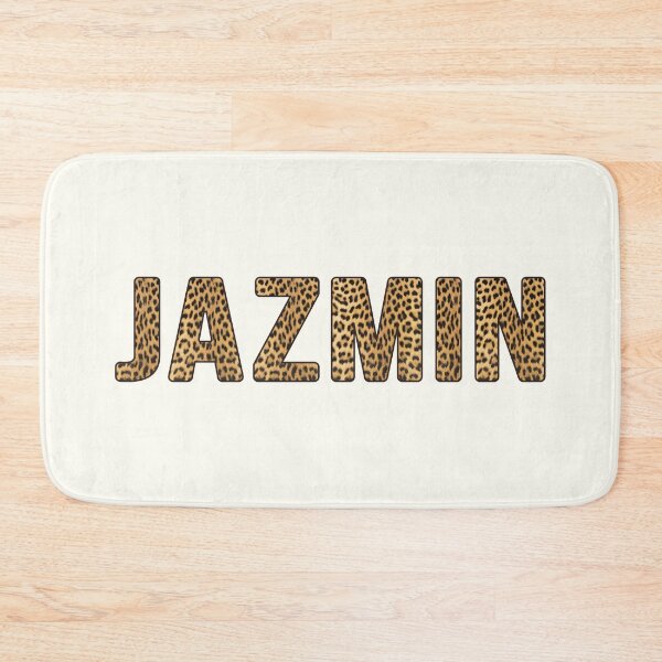 Item preview, Jazmin Name Leopard Print designed and sold by Jeallan Designs.